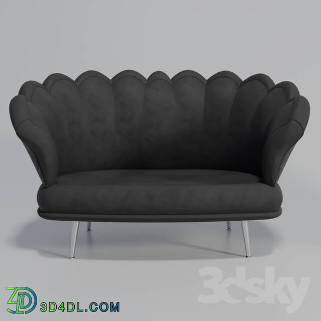 Sofa - black sofa 2