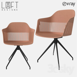 Chair - Chair LoftDesigne 30217 model 