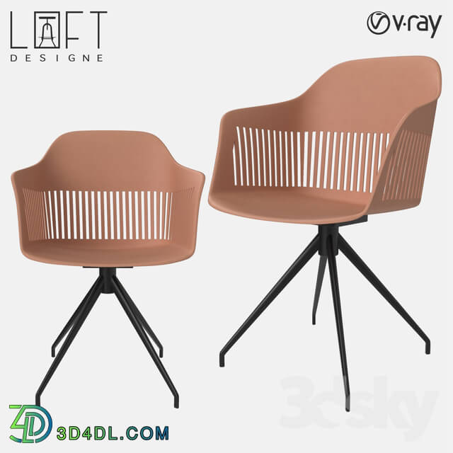 Chair - Chair LoftDesigne 30217 model