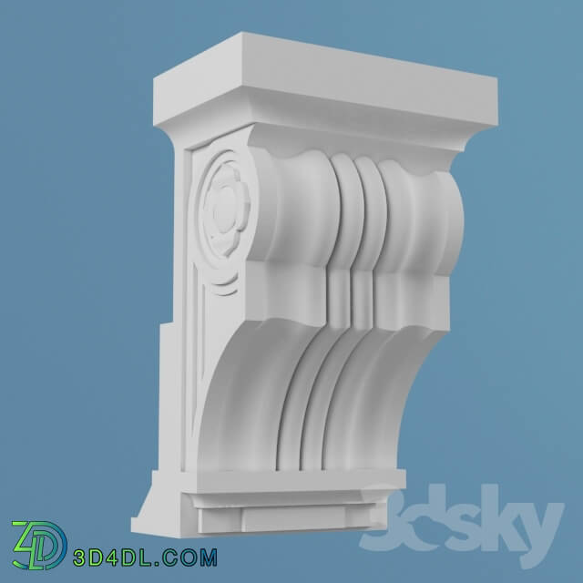 Decorative plaster - Classic bracket