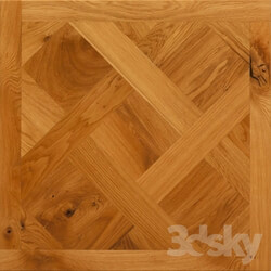 Floor coverings - Versailles parquet with knots 