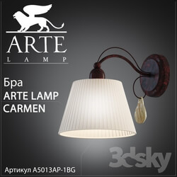 Wall light - Arte Lamp Carmen A5013AP-1BG 
