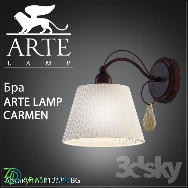 Wall light - Arte Lamp Carmen A5013AP-1BG