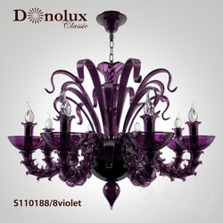 Ceiling light - Chandelier Donolux S110188 _ 8violet 