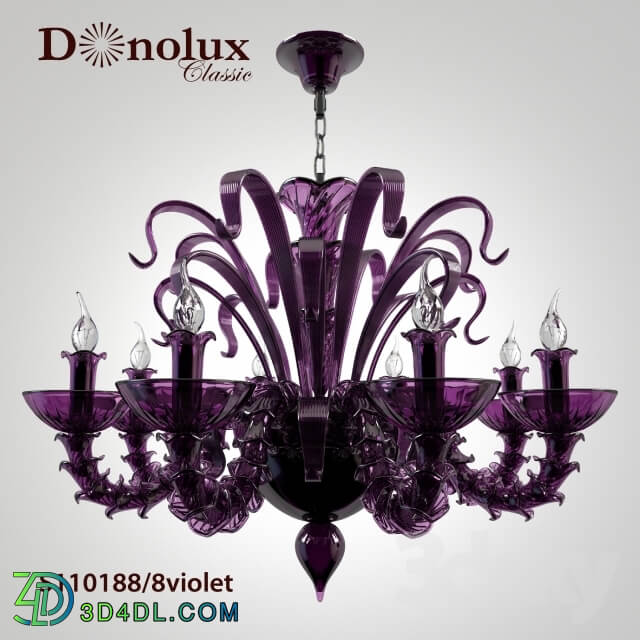 Ceiling light - Chandelier Donolux S110188 _ 8violet