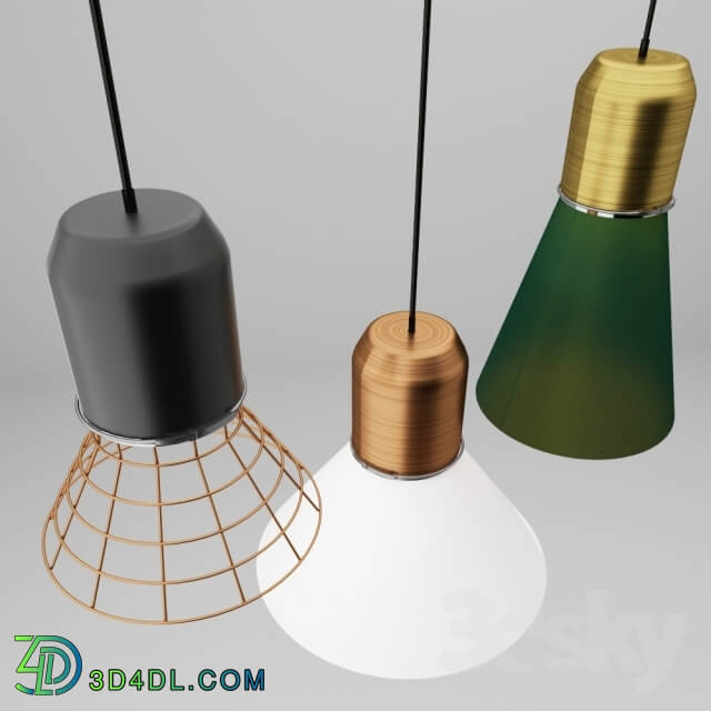 Ceiling light - Lamps suspended ClassiCon_ BELL LIGH