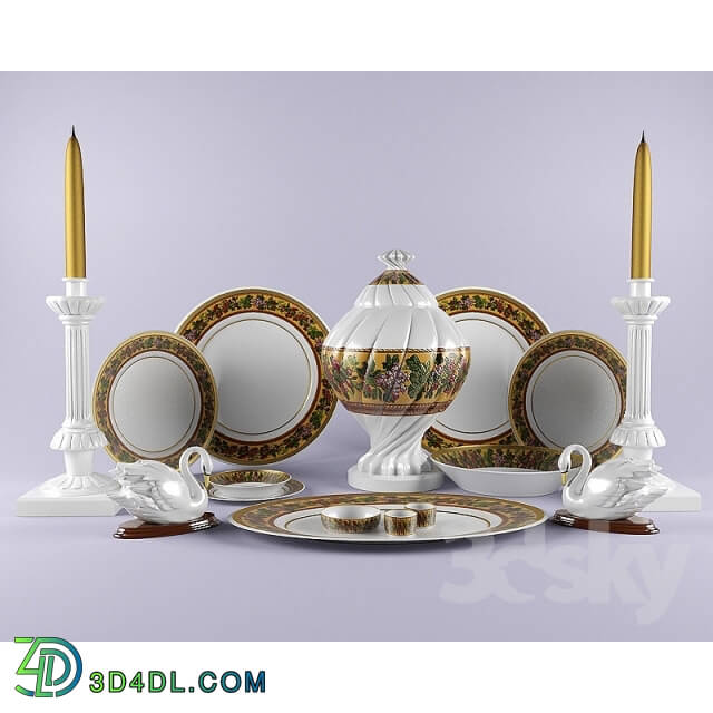 Tableware - Decorative set
