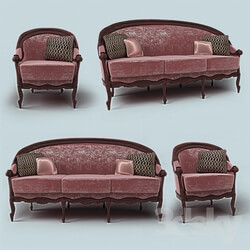 Sofa - classic sofa and armchair _quot_FRIDA_quot_ 