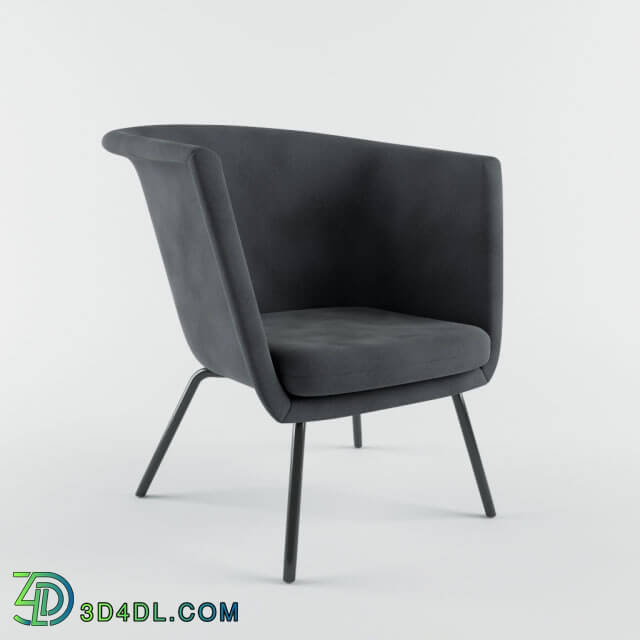 Arm chair - H57 Easy Chair by Herbert Hirche