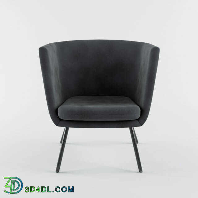 Arm chair - H57 Easy Chair by Herbert Hirche