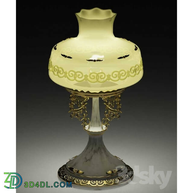 Table lamp - Russian