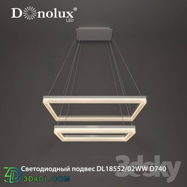 Ceiling light - LED suspension DL18552 _ 02WW D740