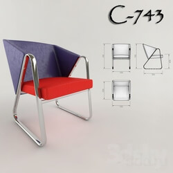 Arm chair - C743-Tsx 