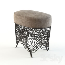 Other soft seating - Fan Tabouret 