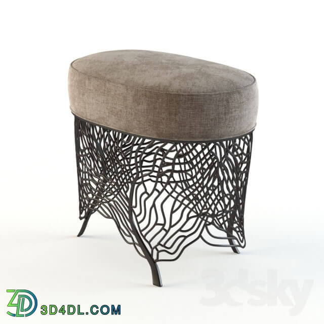 Other soft seating - Fan Tabouret