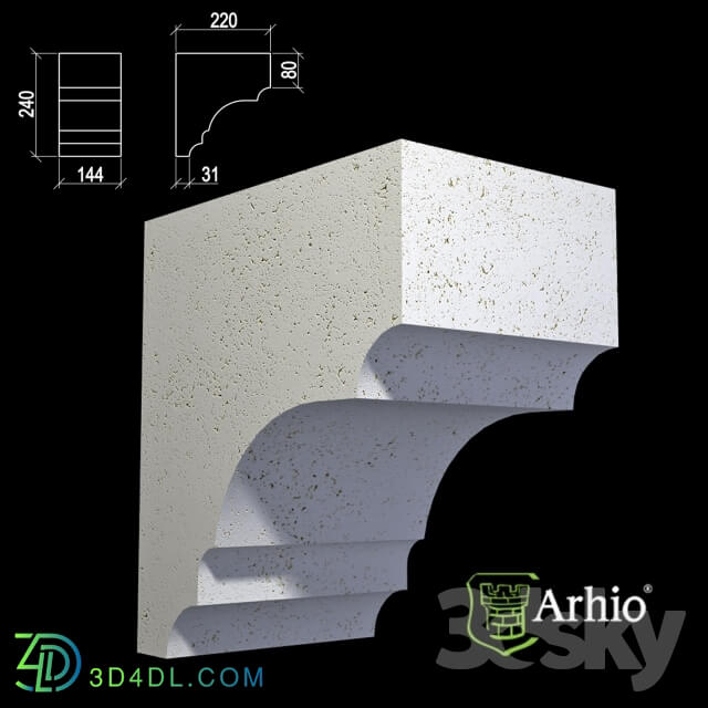 Decorative plaster - AKR24-1