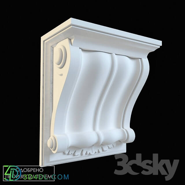 Decorative plaster - Bracket