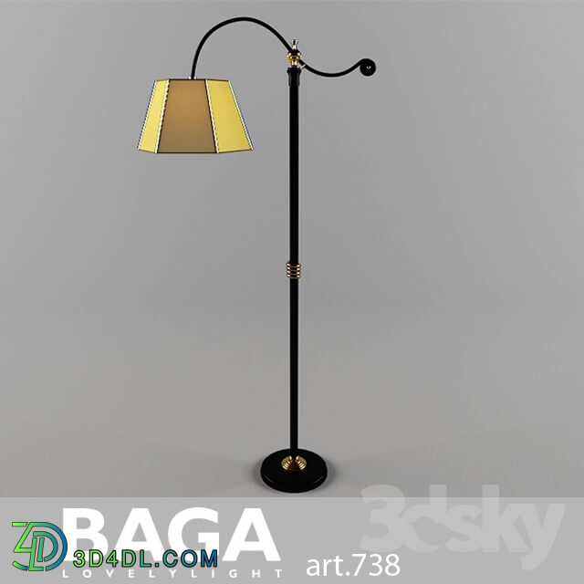 Floor lamp - 738 floor lamp BAGA