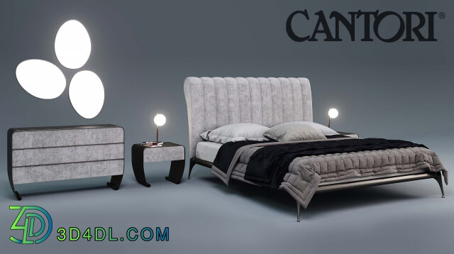 Bed - Cantori iseo set taolino noa sfera stone