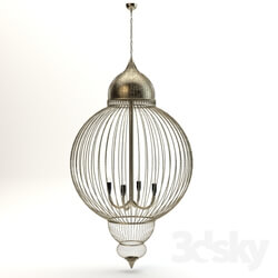 Ceiling light - bird cage chandalier 