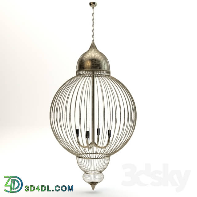 Ceiling light - bird cage chandalier