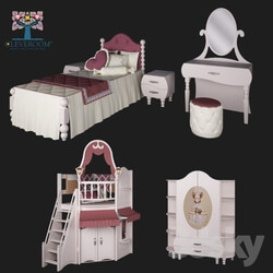Full furniture set - A collection of children_s furniture_ _Marquise_ by CLEVEROOM 