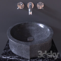 Wash basin - Sink Bathroom Sheerdecor Vela Marengo 