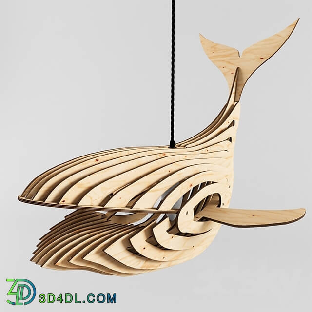 Ceiling light - Fixture whale