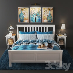 Bed - White HEMES from IKEA 