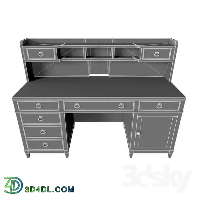 Table - Table Credenza Smart Hutch