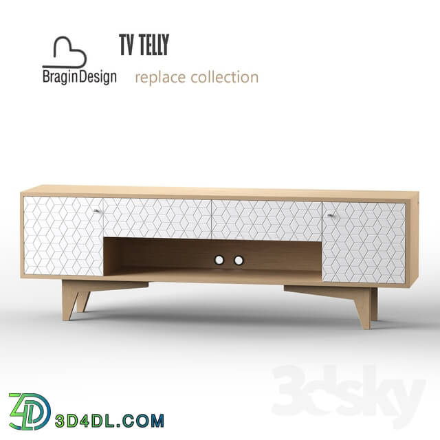 Sideboard _ Chest of drawer - _OM_ TV cabinet Telly from Bragindesign