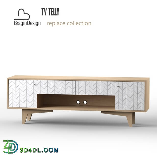 Sideboard _ Chest of drawer - _OM_ TV cabinet Telly from Bragindesign