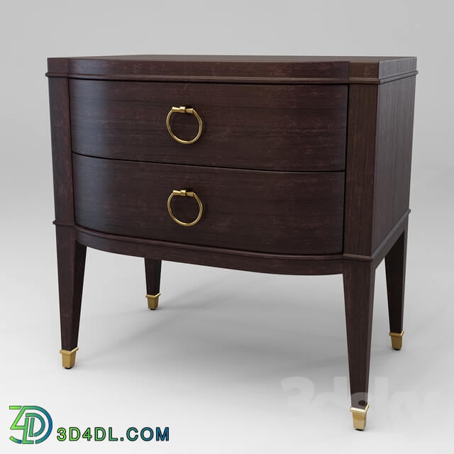 Sideboard _ Chest of drawer - OM Bedside cabinet FratelliBarri MODENA in the finishing of cherry veneers _Sherry C__ FB.BST.MD.8