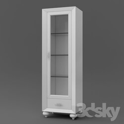 Wardrobe _ Display cabinets - OM Showcase FratelliBarri PALERMO in finishing white shiny varnish_ FB.DC.PL.34 