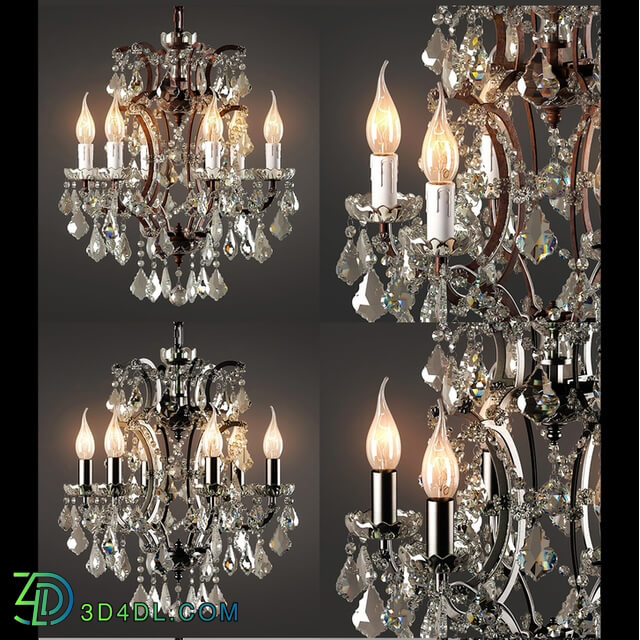 Ceiling light - OM Chandelier Crystal_ Small Crystal Chandelier Small