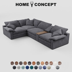 Sofa - OM Corner modular sofa Alto_ Alto Sectional Group 