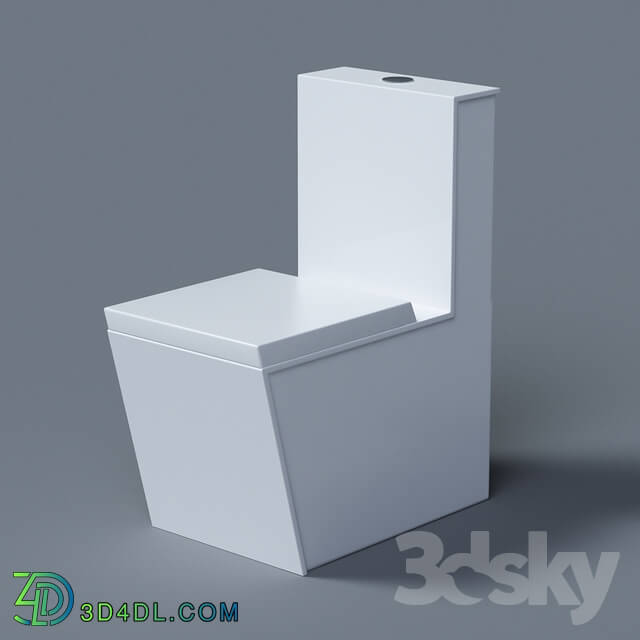 Toilet and Bidet - Edge Series Toilet