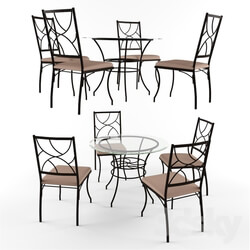 Table _ Chair - Maudie Dining Set 