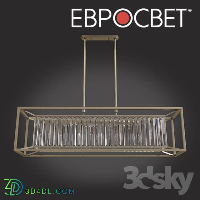 Ceiling light - OM Suspended chandelier with crystal Bogate__39_s 299_6 Strotskis