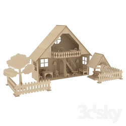 Miscellaneous - Plywood Dollhouse 