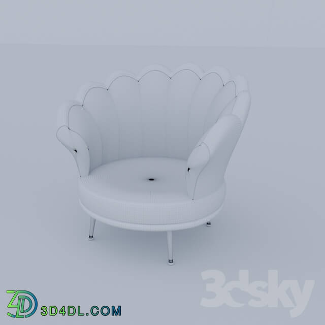 Arm chair - black sofa 1