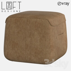 Other soft seating - Poof LoftDesigne 1935 model 