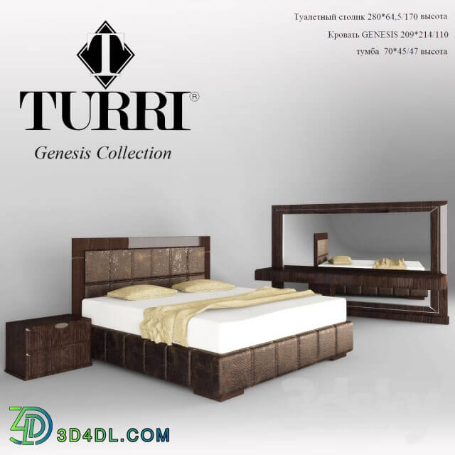 Bed - Turri