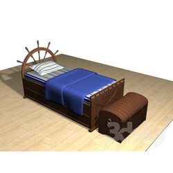 Bed - Bed in the marine style 