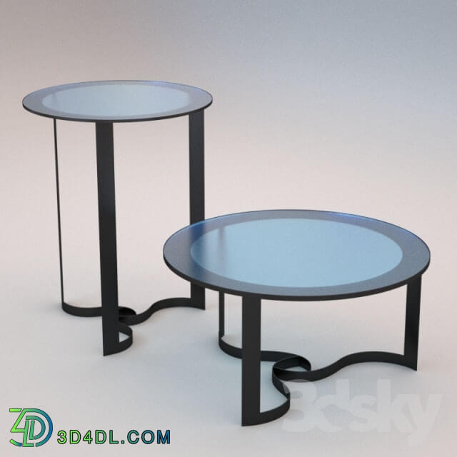 Table - Activemerchandiser round metal table