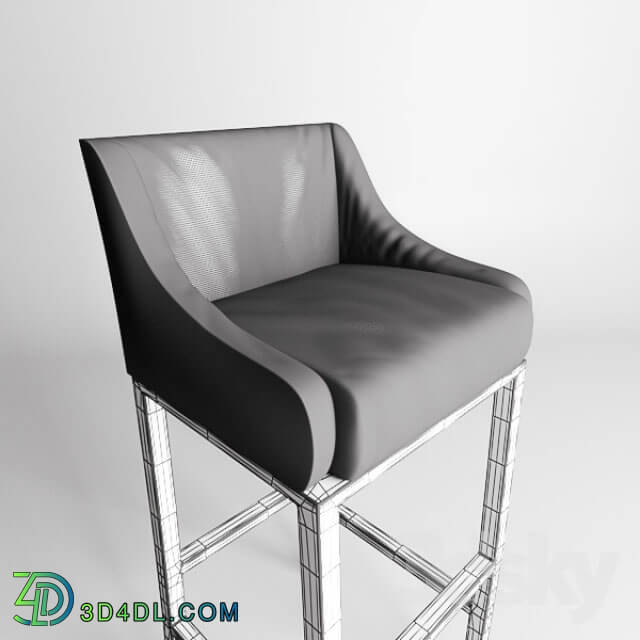 Chair - Dirt Leather Stool