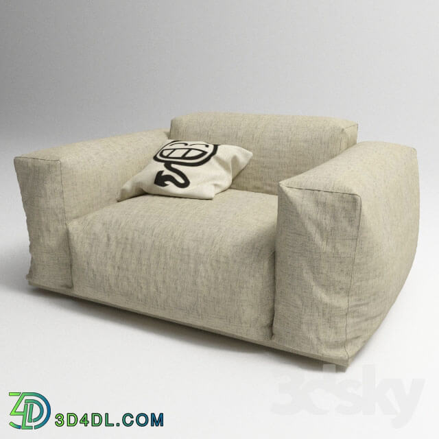 Arm chair - baggy seat