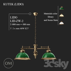 Ceiling light - KUTEK _LIDO_ LID-ZW-2 