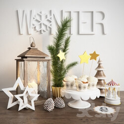 Decorative set - Winter set 