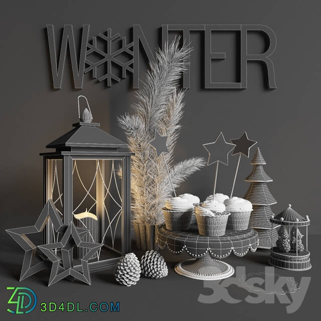 Decorative set - Winter set
